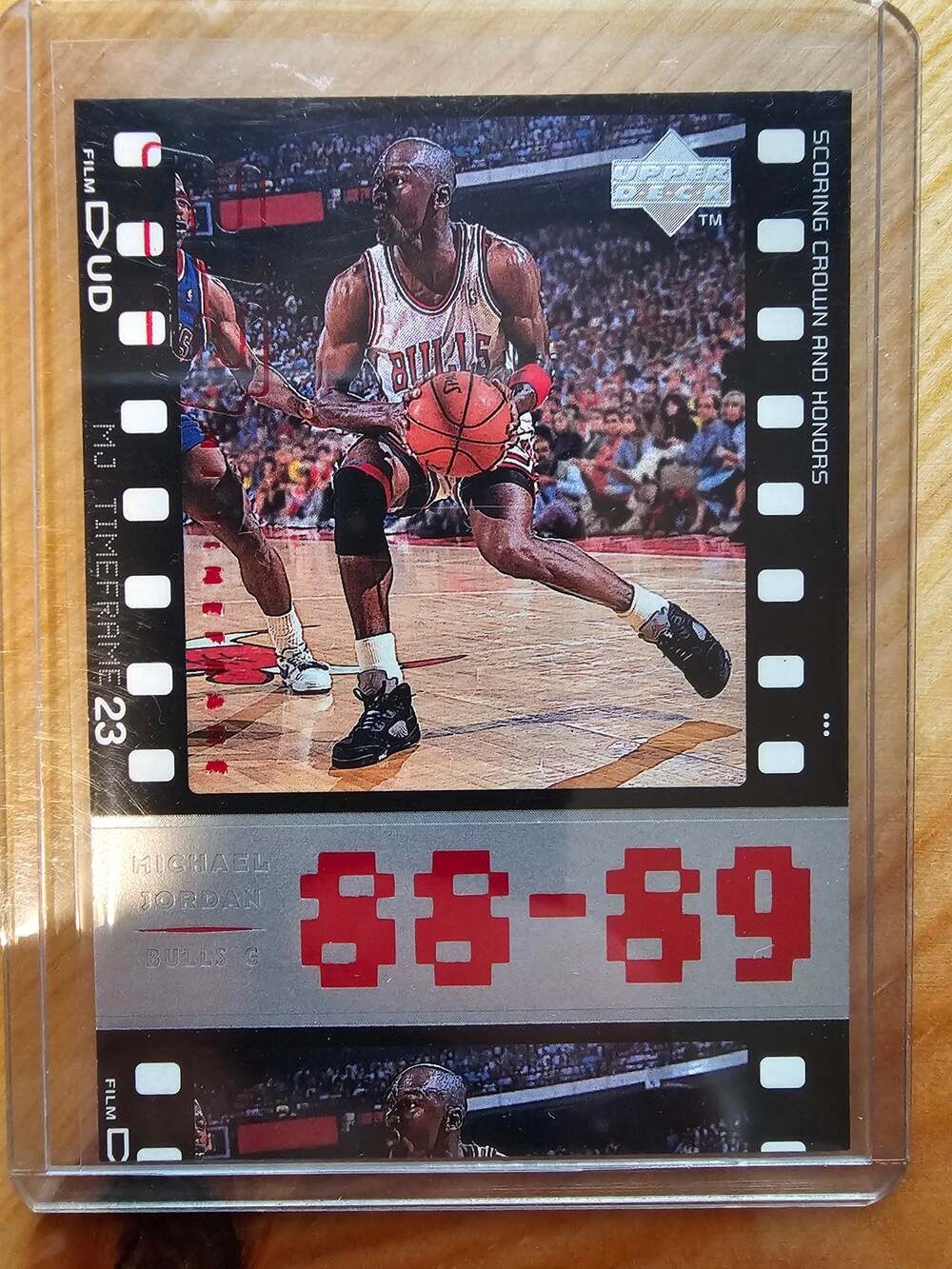 Michael Jordan 1998 Upper Deck Timeframe 23 #30 - Chicago Bulls - 88-89 - NBA